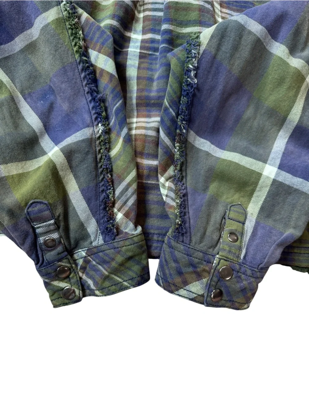 Free People We The Free Emily Plaid Top size M